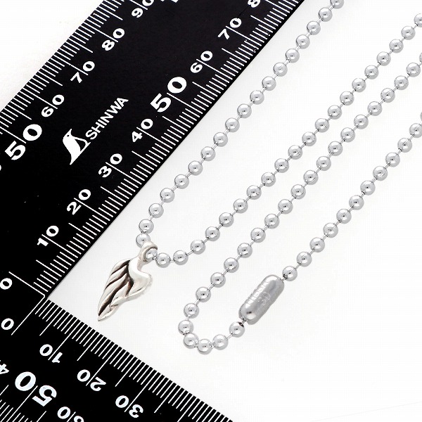 シルバーチェーンネックレス