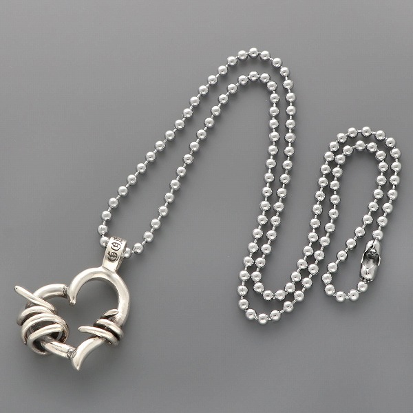 シルバーチェーンネックレス