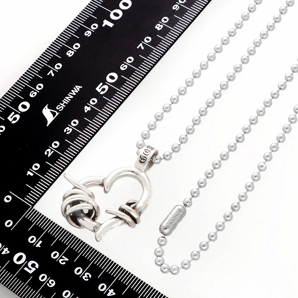 シルバーチェーンネックレス