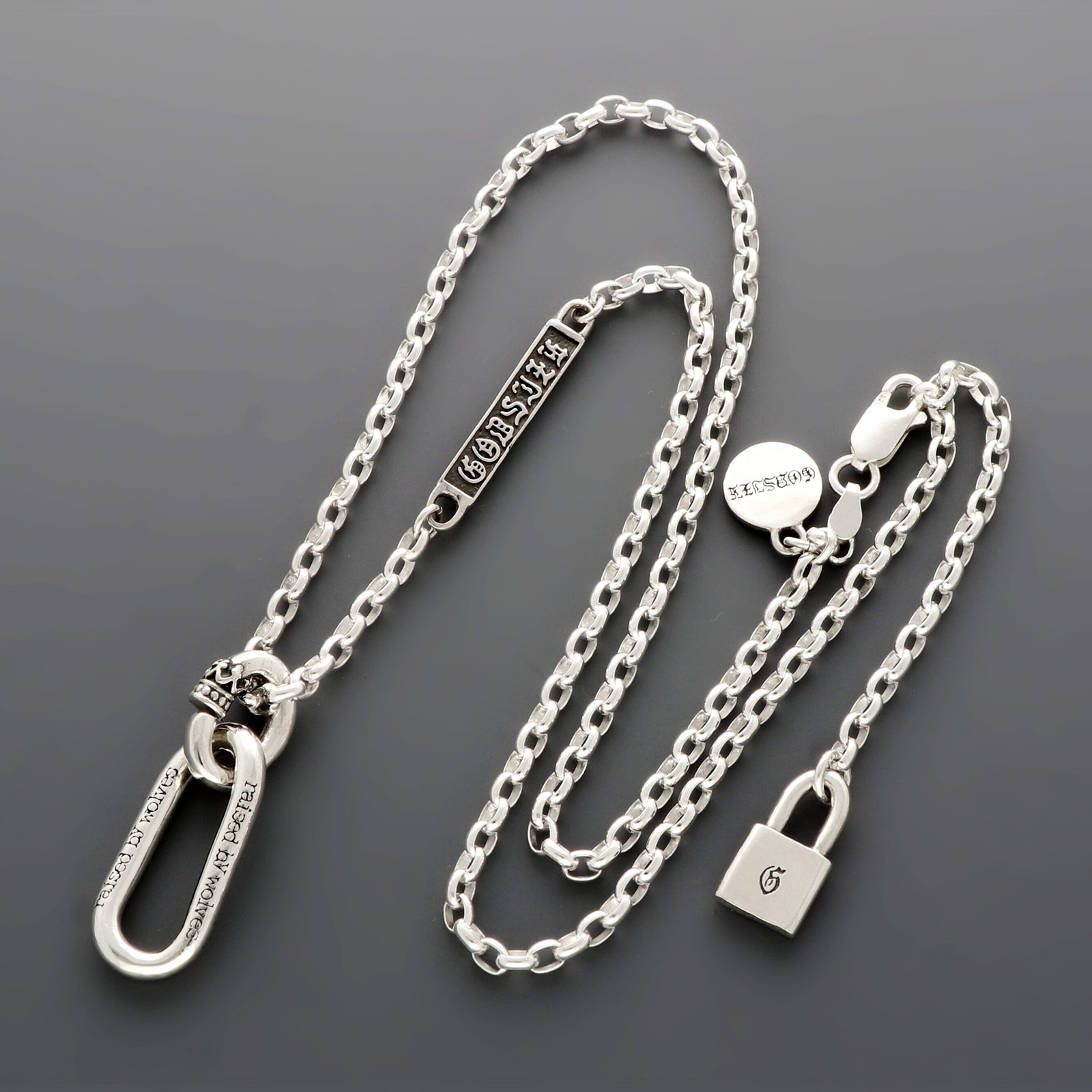 シルバーネックレス