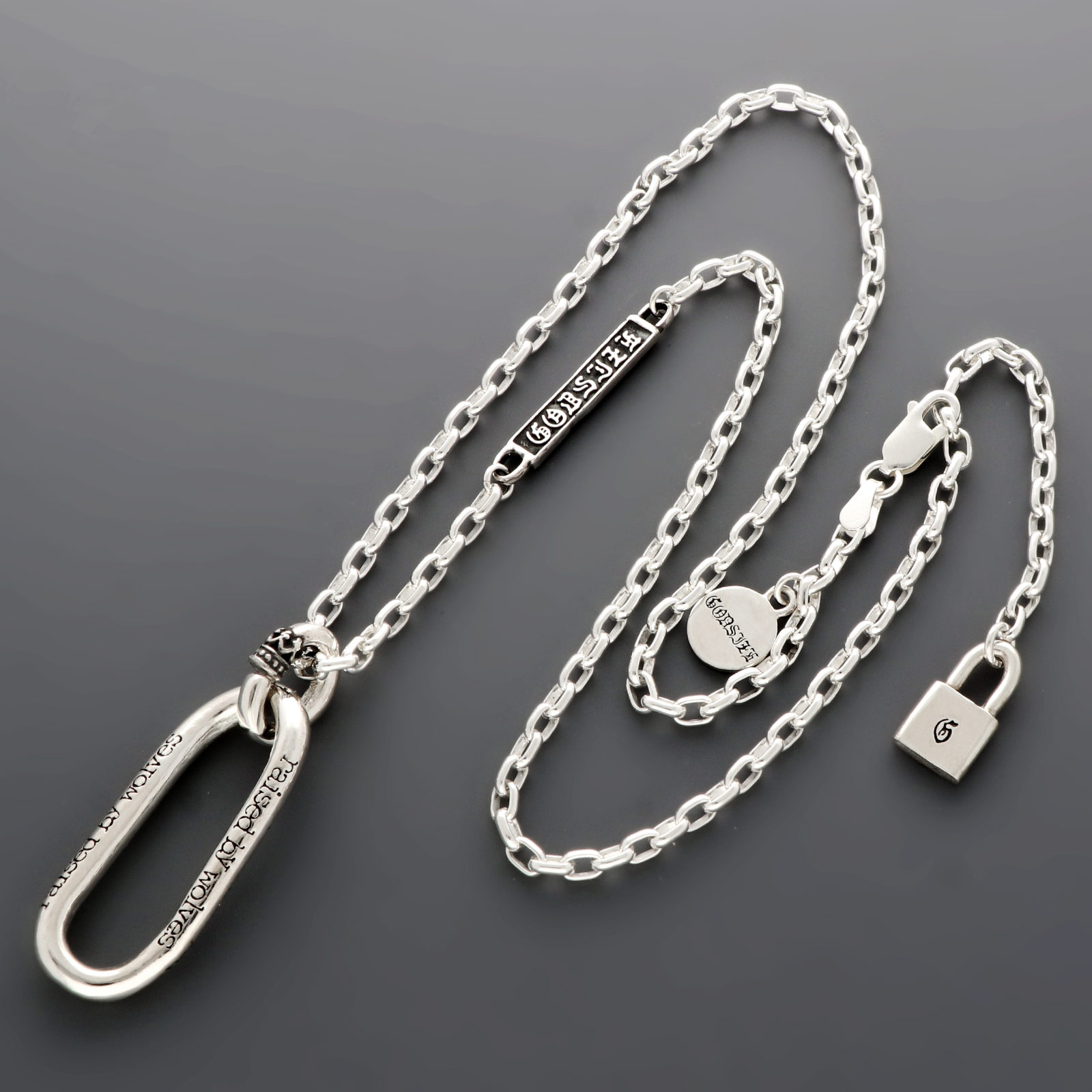 シルバーネックレス