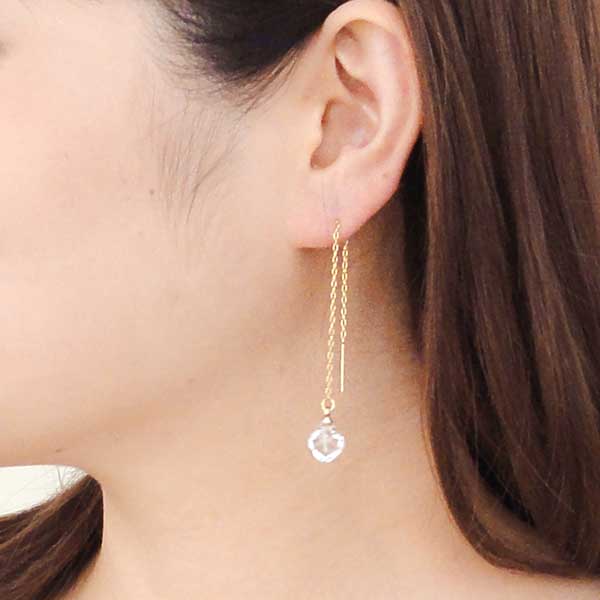 ガラスアメリカンピアス