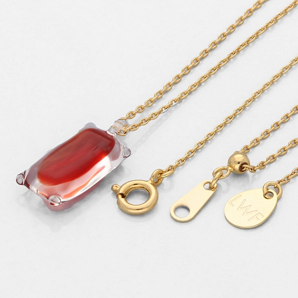 ガラスネックレス