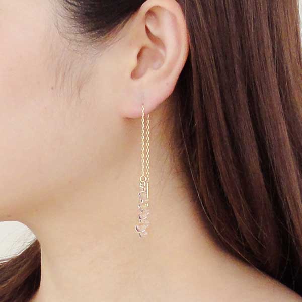 ガラスアメリカンピアス