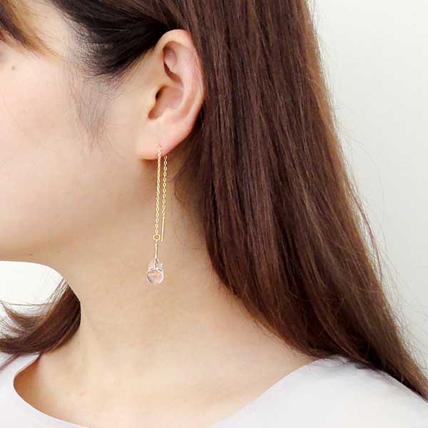 ガラスアメリカンピアス