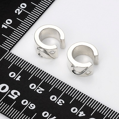 シルバーペアイヤーカフ