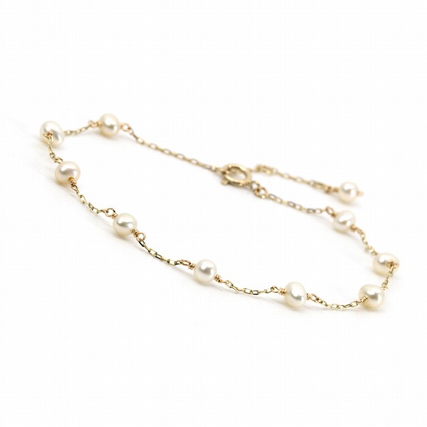 Irise coffret イエローゴールドブレスレット