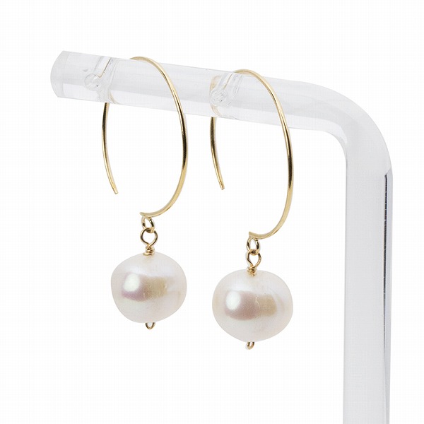 イエローゴールドピアス