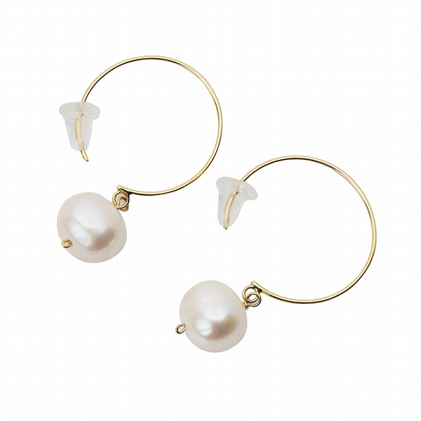 イエローゴールドピアス