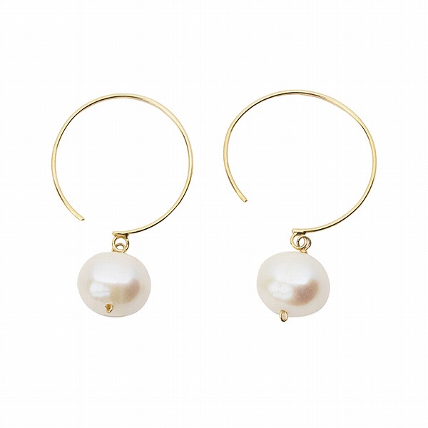 Irise coffret イエローゴールドピアス