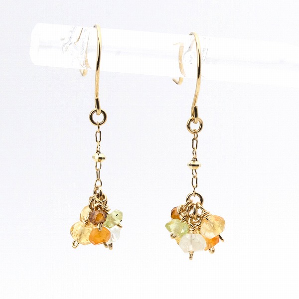 イエローゴールドピアス