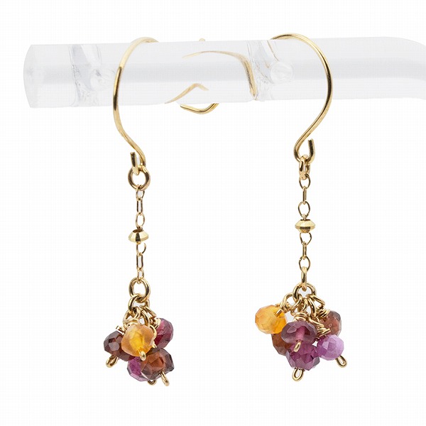 イエローゴールドピアス