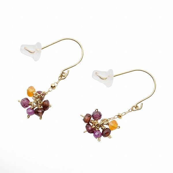 イエローゴールドピアス