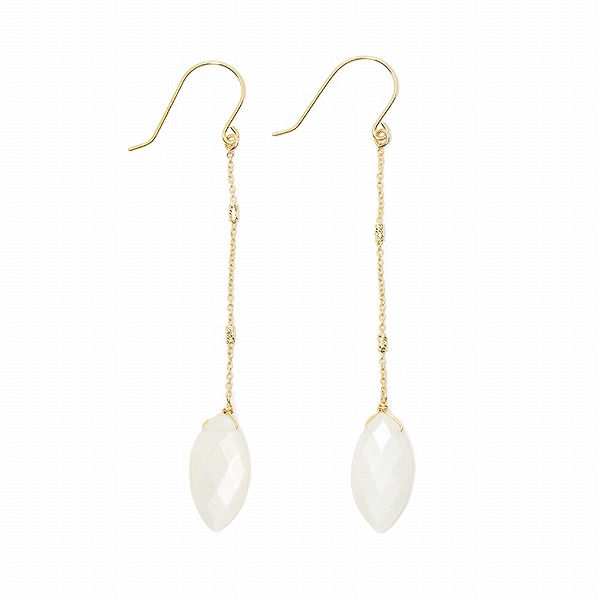 Irise coffret イエローゴールドピアス