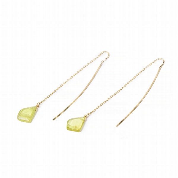 イエローゴールドピアス