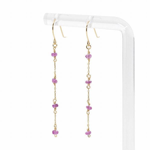 イエローゴールドピアス