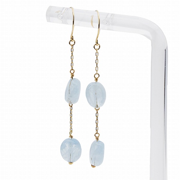 イエローゴールドピアス