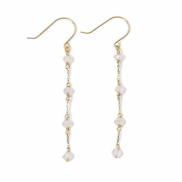 Irise coffret イエローゴールドピアス