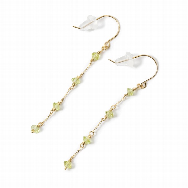 イエローゴールドピアス