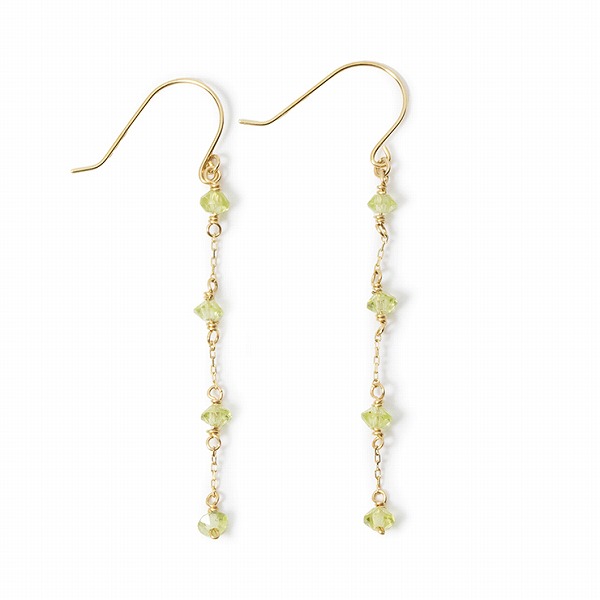 Irise coffret イエローゴールドピアス