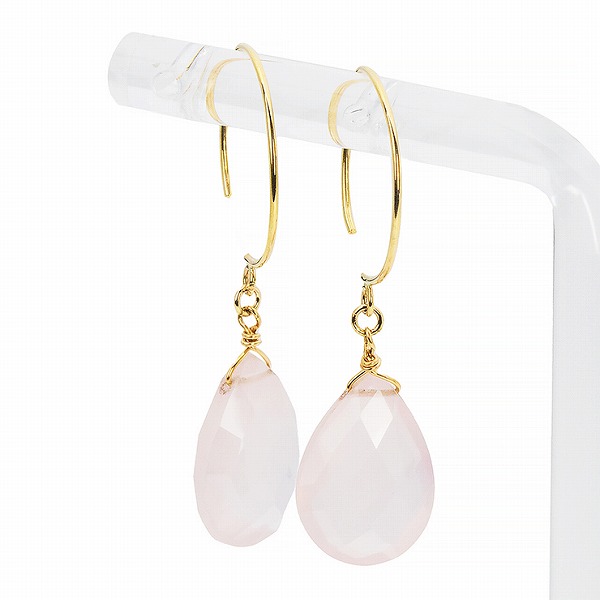 イエローゴールドピアス