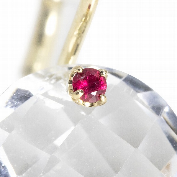 イエローゴールドピアス