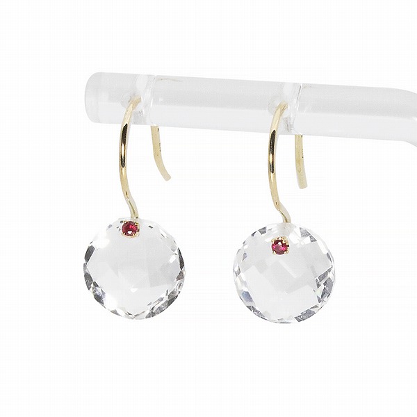 イエローゴールドピアス