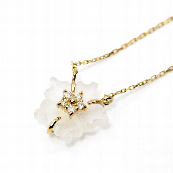 イエローゴールドネックレス