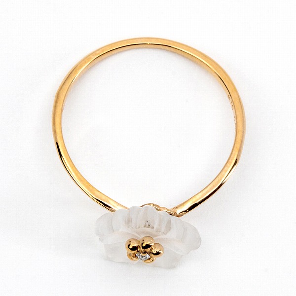 ピンクゴールドリング