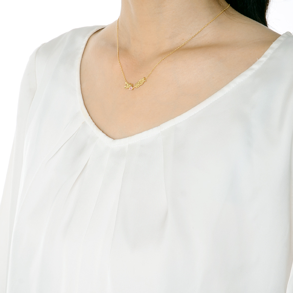 シルバーネックレス