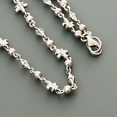 シルバーネックレス