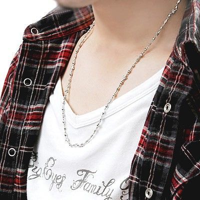 シルバーネックレス