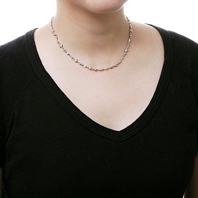 シルバーネックレス