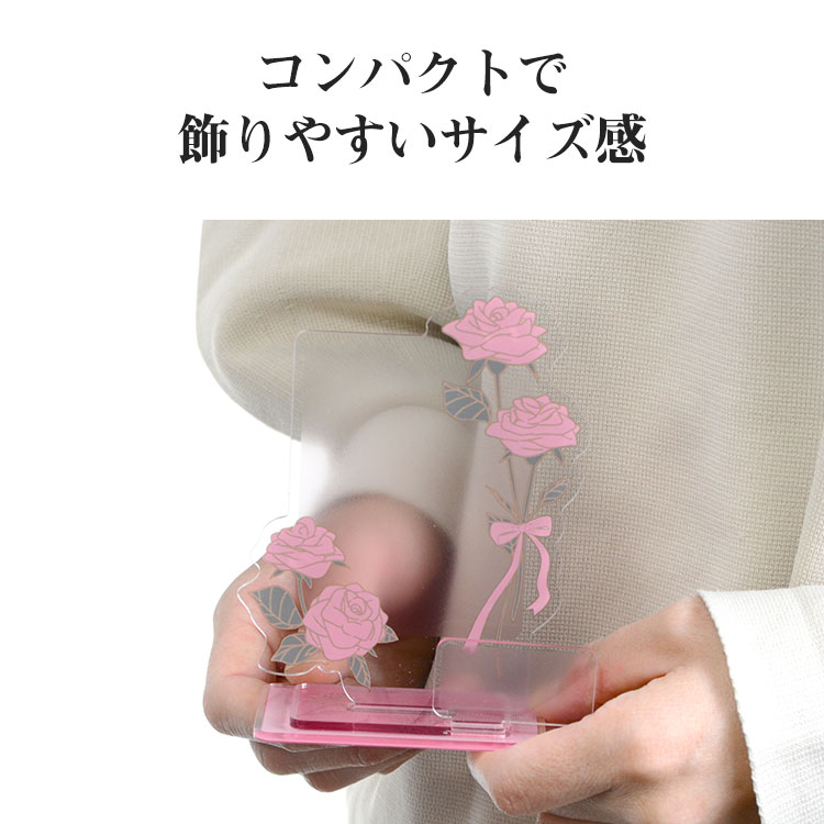 アクリルメッセージスタンド