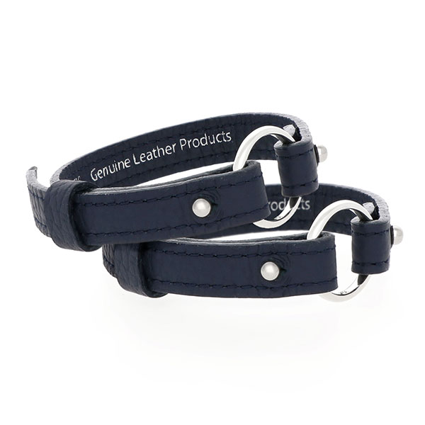 レザーペアブレスレット&シルバーペアリング セット