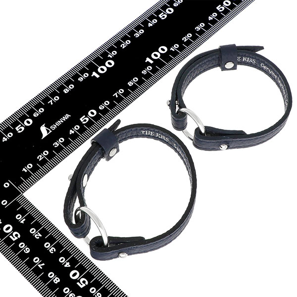 レザーペアブレスレット&シルバーペアリング セット