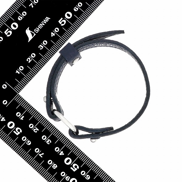 レザーブレスレット&シルバーリング セット