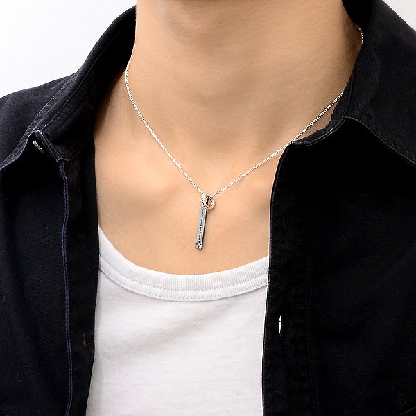 シルバーネックレス