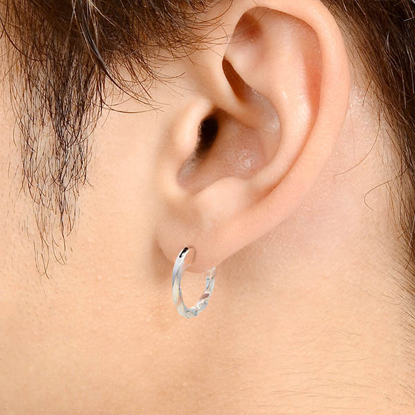 シルバーピアス(片耳用)