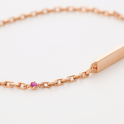 シルバーチェーンブレスレット