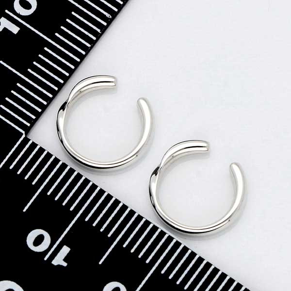 シルバーペアイヤーカフ