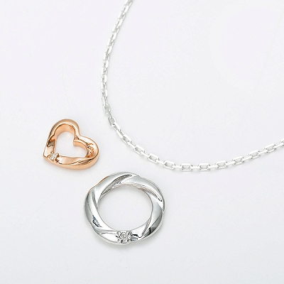 シルバーネックレス