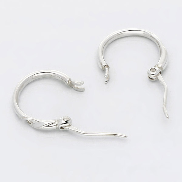 シルバーペアピアス