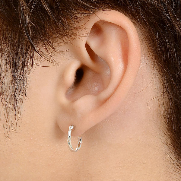 シルバーピアス(片耳用)