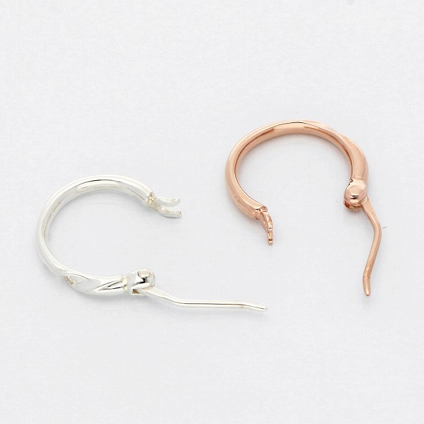 シルバーペアピアス