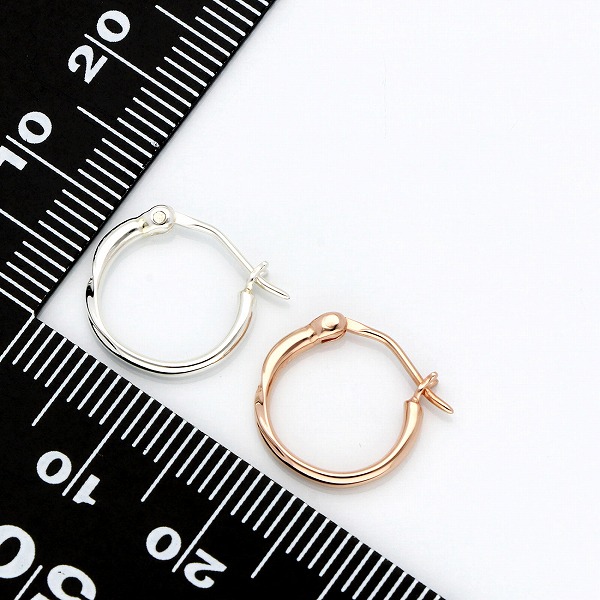 シルバーペアピアス