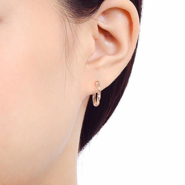 シルバーペアピアス