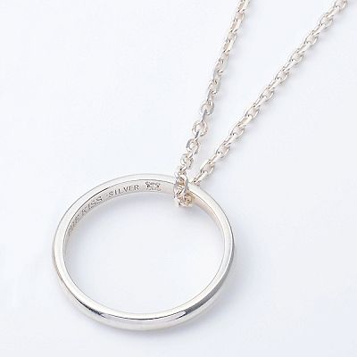 シルバーネックレス