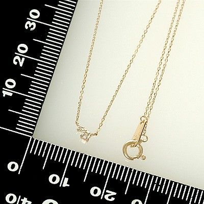 イエローゴールドネックレス