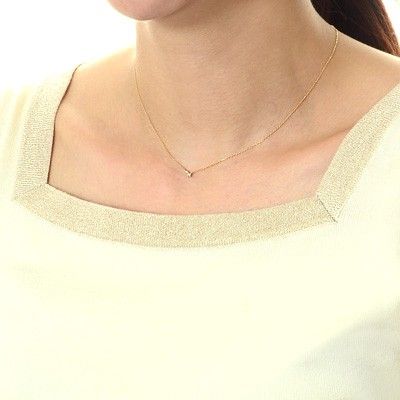 イエローゴールドネックレス